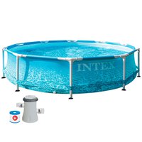 intex-struttura-in-metallo-con-pompa-filtro-a-cartuccia-beachside-305x76-centimetro-piscina