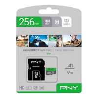 pny-microsd-256gb-class-10-met-adapter-geheugenkaart