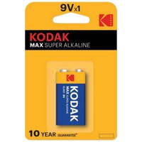 Kodak Baterias Max Alkaline 9V