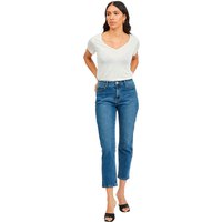 vila-sommer-gerade-7-8-jeans-mit-regularer-taille