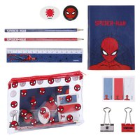 cerda-group-spiderman-transparent-bag-stationery-set