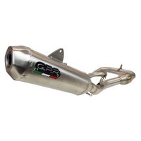 GPR Exhaust Systems Pentacross Inox Full Line System CRF 450 R 21-22 With dB Killer FIM Homologated
