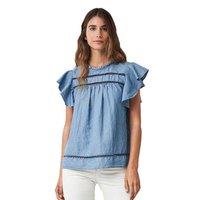 salsa-jeans-cotton-frilled-sleeves-tunic-shirt