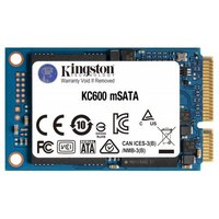 Kingston SSDハードドライブmSATA KC600 512GB