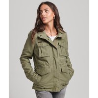 Superdry Rookie Borg Lined Military Μπουφάν