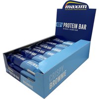 Maxim Proteina 50g Brownie Unità Brownie Scatola Barrette Energetiche
