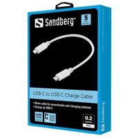 sandberg-usb-c-m-m-usb-кабель-20-см