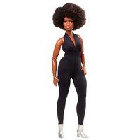 Barbie Limitless Movement Brown Hair Curvy Doll With Toy Fashion Accessories