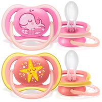 Philips avent Ultra Air X2 Girl Pacifiers