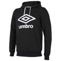 umbro-large-logo-hoodie-met-halve-rits
