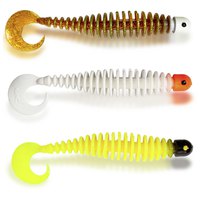 Black cat Curly Worm Soft Lure 170 mm 24g