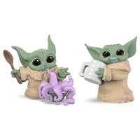 Hasbro Figuras The Mandalorian Star Wars Yoda 2 Unidades