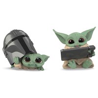 Hasbro Figura The Mandalorian Star Wars Yoda 2 Unidades