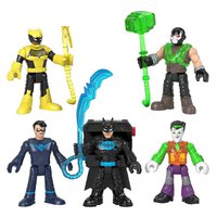 Fisher price Dc Pack 5 Figurki Batman Tech Dolls Postać Zabawka