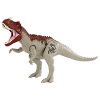 Jurassic world 포효와 공격 소리가 나는 공룡 관절 장난감 그림 Ceratosaurus