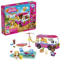 Barbie Supercaravana De Aventuras Muñecas Y Coche De Juguete De Bloques De Construcción Con Accesorios