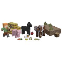 Minecraft Leven Op De Boerderij 5 Figuren Met Accessoires