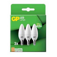 Gp batteries Led Lampa Candle E14 87823 40W 3 Enheter