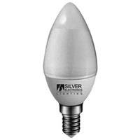 Silver sanz Kynttilän LED-lamppu 1970214 Eco