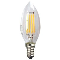 Silver sanz Kynttilän LED-lamppu 970314 Filament