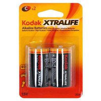 Kodak Baterias Alcalinas C LR14 2 Unidades