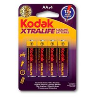 Kodak Alkaliska Batterier LR6 AA 4 Enheter