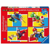 Ravensburger Puzzle Super Mario 4x100 Pièces