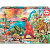 Educa borras Dinosaures Puzzle 100 Pièces