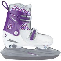 Nijdam Hard Boot Adjustable Figure Skating Ice Skates Girls