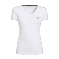 Guess Kortærmet T-shirt Med V-hals Mini Triangle