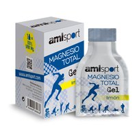 Amlsport Total Magnesium 20ml Energy Gel Lemon