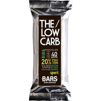 Push bars Barretta Energetica Al Cioccolato Nero A Basso Contenuto Di Carboidrati 20%
