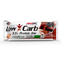 Amix Barrita Energética Bajo En Carbohidratos 33% Proteína 60g Doble Chocolate