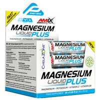 Amix Magnesium Plus Væske Sitron Hetteglass 25ml