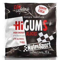 Nutrisport HiGums With Caffeine 40g 1 Einheit Cola Energy Gummies