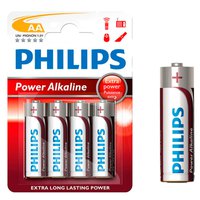 Philips Alkaliskt Batteri IR06 AA 4 Enheter