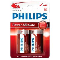 Philips Alkaliskt Batteri IR14 C 2 Enheter