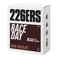 226ERS Race Day-BCAA´s 40g 6 Einheiten Dunkel Schokolade Energie Riegel Kasten