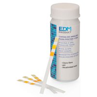Edm Chlorine And PH Test Strips 50 Units