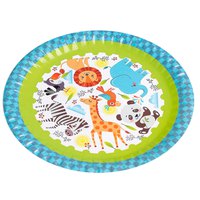 best-products-green-cardboard-plate-animals-23-cm-4-units