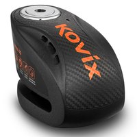 Kovix Blocca Disco Con Allarme KNX10-BK 10 Mm