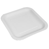 best-products-green-square-cardboard-plate-20-cm-25-units