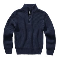 Brandit Sweater Pescoço Alto Marine Troyer