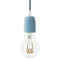 Creative cables Lampe Suspendue Textile Et Porcelaine 1.2 M