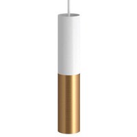 Creative cables Lampe Suspendue Textil Doble TUB-E14