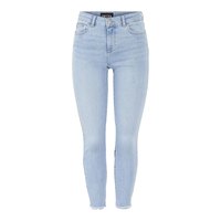 Pieces Jeans Delly Skinnyn Taille Moyenne Raw