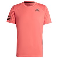 Adidas badminton Club 3 Stripes Short Sleeve T-Shirt