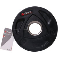 Pure2improve Rubber Coated Weight Plate 2.5 kg