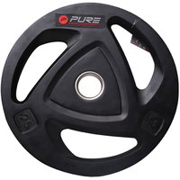 Pure2improve Rubber Coated Weight Plate 25kg