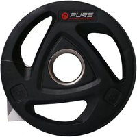 Pure2improve Rubber Coated Weight Plate 5 kg